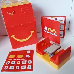 2025 Lil McDonalds Happy Meal Toy #13 Booth  Miniature With Stickers